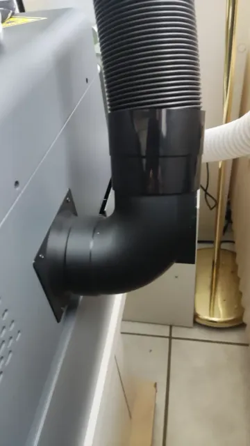 80mm 90-Degree Tube Adapter (e.g., AP2 Filter) — Image 5 of 6