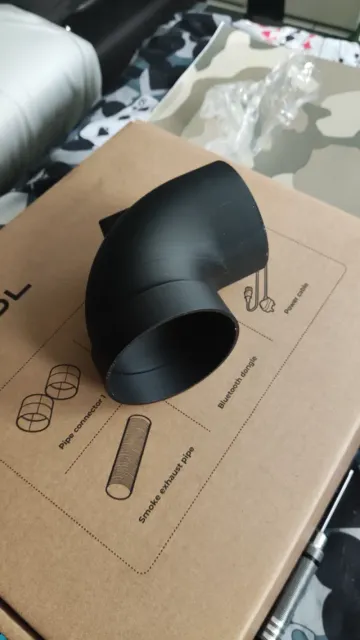 80mm 90-Degree Tube Adapter (e.g., AP2 Filter) — Image 4 of 6