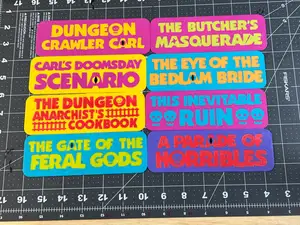 Hardcover Bookmarks | Dungeon Crawler Carl