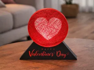 VALENTINES DAY STRING-ART / SMALL GIFT