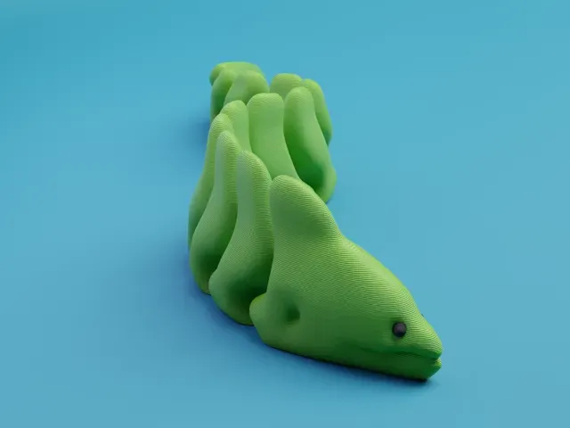 Articulated Moray Eel — Image 3 of 4
