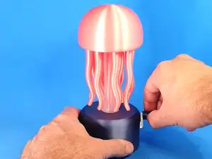 Jellyfish Swimming - Mechanical Interactive Art