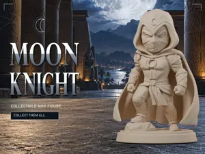 Moon Knight | 60mm Collectible Mini Figure