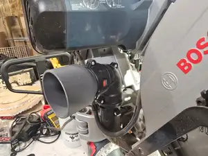 Bosch Glide Miter Saw Shop Vac Adapter