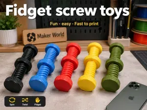 Twist & Spin Fidget Screw Toy