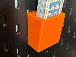 Skadis folding ruler holder, angled