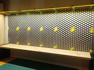 Honecomb Storage Wall Led Strip Mount