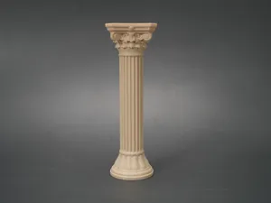 Ornate Composite Pillar Greek Roman Display Column