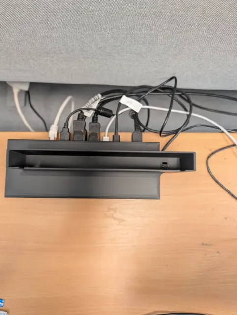 ThinkPad T14s (Gen 5/6) Desk Dock / DockSlot Mount — Image 4 of 5