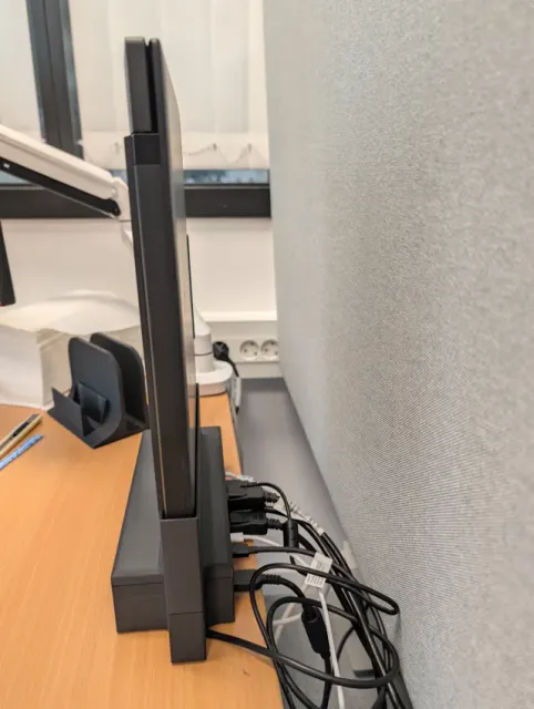 ThinkPad T14s (Gen 5/6) Desk Dock / DockSlot Mount — Image 3 of 5