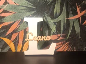 Namensschild Leano