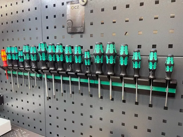 Wera Magnetic Screwdriver Holder – 10x10 Pegboard — Фото 4 из 7