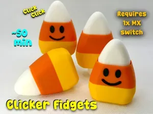 Candy Corn Clicker Fidget Toy (~