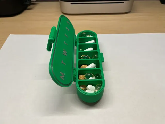 Pill Shape Organizer (Customizable) — Фото 6 из 9