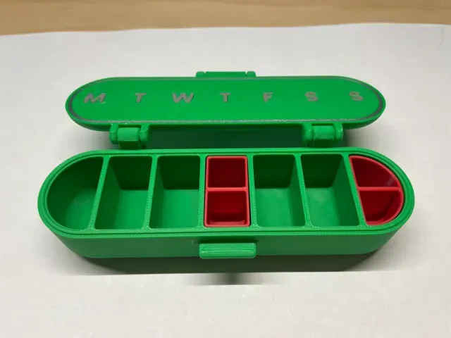 Pill Shape Organizer (Customizable) — Фото 3 из 9