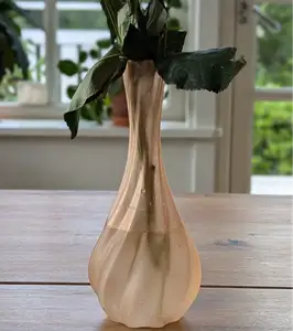Transparent water tight vase
