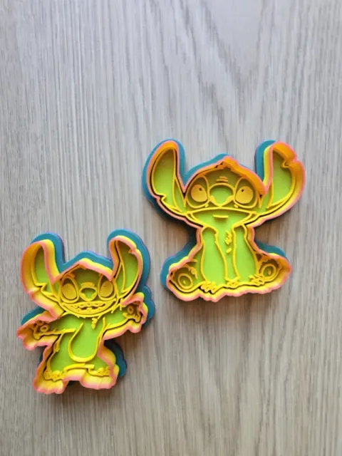 Stitch Cookie Cutter Playdoh Stamp Clay Sand Play — Фото 3 из 4
