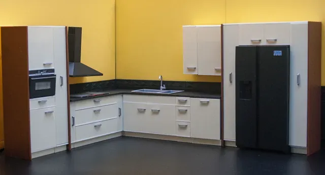 Miniature Modular Kitchen / dollhouse, scale 1:12 — Фото 4 из 17