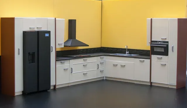 Miniature Modular Kitchen / dollhouse, scale 1:12 — Фото 3 из 17