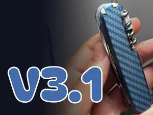 Swiss Army Knife CF Scale 91mm V3