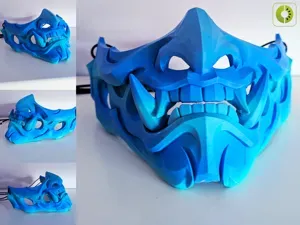 Oni-Inspired Fantasy Mask – Cosplay Accessory