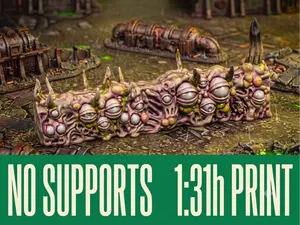 Plague Infested Wall Grimdark Wargaming Terrain