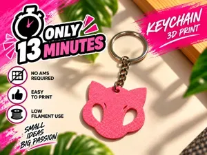 Mew Pokémon Keychain – 13 Min | No AMS