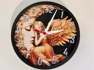 Customizable Clock - Celestial Angel
