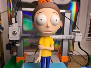 Aw Geez Rick and Morty 13" Figure No AMS Figure