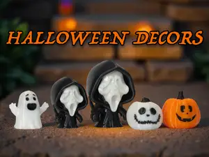 Spooky Cute Halloween Decor Set