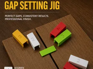 14mm Cabinet Door Gap Setting Jig Alignment Tool