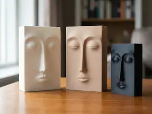 Vase with Faces