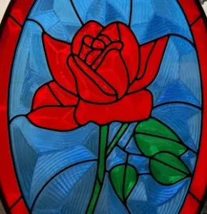 Rose Sun Catcher