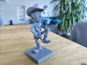 Lucky Luke figure