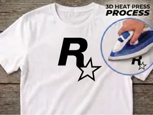 T-shirt Print - Rockstar