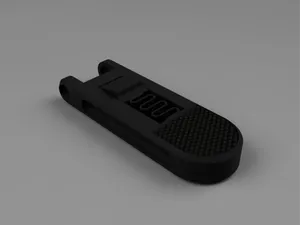 Print-in-Place Retractable Latch