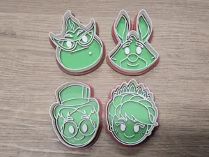 Character Cookie Cutter Stamp Pack 70