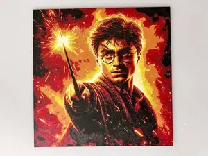 Harry Potter Holding Wand