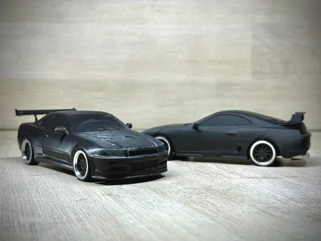 Nissan Skyline R34 GT-R Car model! — Фото 2 из 6