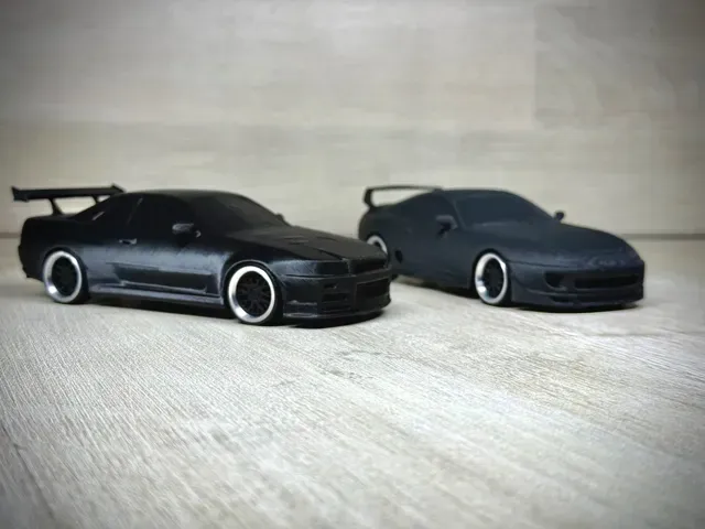Nissan Skyline R34 GT-R Car model! — Фото 4 из 6