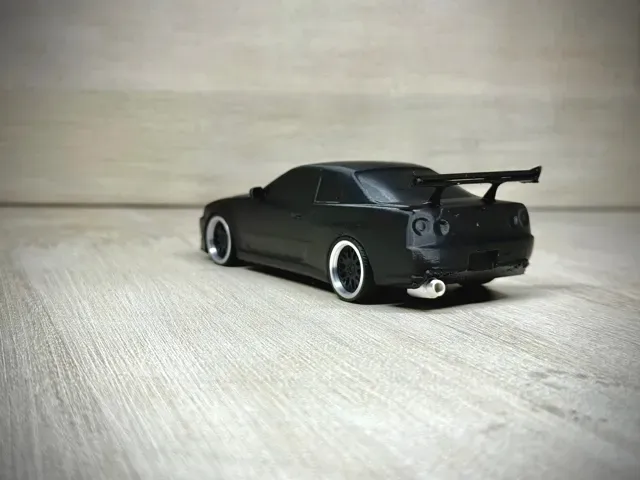Nissan Skyline R34 GT-R Car model! — Фото 5 из 6