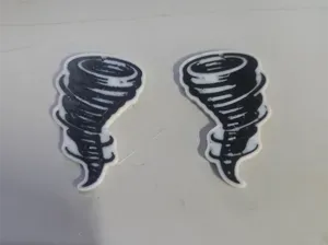 Oklahoma Tornado Earrings v2
