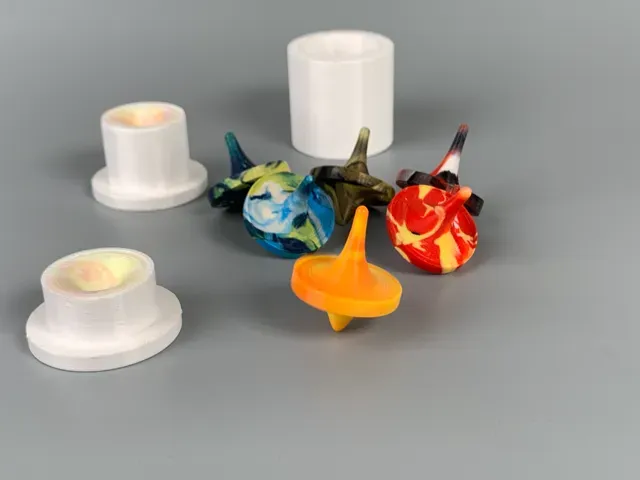 Spinning top mold 陀螺模具 — Image 3 of 3