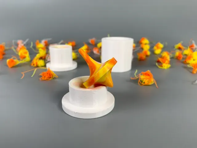 Spinning top mold 陀螺模具