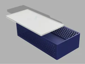 Box with Lid Mini Slide Box Meshed