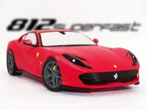 Ferrrari 812 SuperFast w/ Steering 1:19 Scale