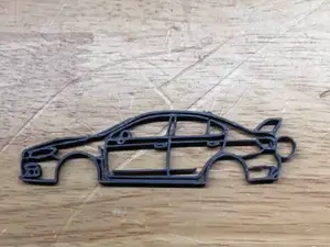 Subaru WRX STI keychain 