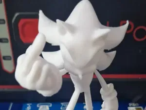 sonic nero dito medio
