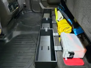 2021-2025 GMC Sierra 1500 Back Row Storage Boxes