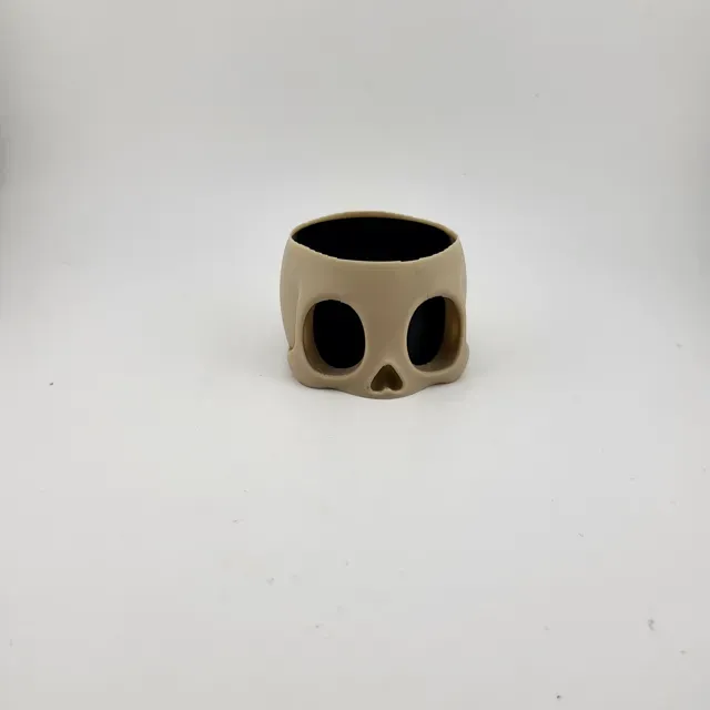 Skull Pen Holder | Gothic Desk Organizer — Фото 3 из 7